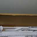 Rubbermaid Configurations Custom Closet Kit 3-6 Ft. Adjustable Metal Wire Shelving White Finish Expandable Organization System Hardware Included for Home Closet/Pantry/Laundry/Mudroom (3-6 Feet)