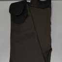 CHRLEISURE Women's Fleece Lined Tights - Fake Sheer Warm Pantyhose Thick Winter Leggings (Medium-Large)