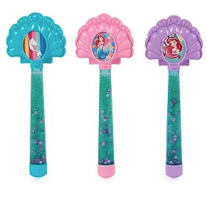 SwimWays Disney Princess Ariel Glitter Dive Wands Diving Toys 3 Pack, Bath Toys and Pool Party Supplies for Kids Ages 5 and Up, Styles May Vary