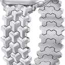 Moolia Luxury Bling Diamond Band Compatible with Apple Watch 42/41/40/38/46/45/44/49mmY-Shaped Metal Link with Crystals Women Replacement for iWatch Series 11 10 9 8 7 6 5 4 3 2 1 SE/Ultra(1/2/3) (Silver)