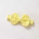 YOUNGER TREE Toddler Girl Summer Sundress Sleeveless Casual Dress Ruffle Hem Cotton Solid Outfits with Bowknot (Yellow)