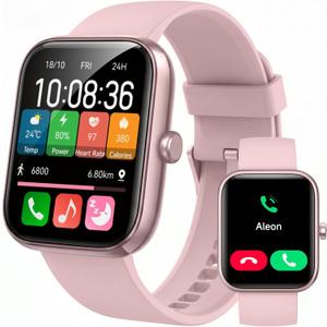 Smart Watch for Women Men with Bluetooth Call, Alexa Built-in Smartwatch, 1.83"DIY Dial Fitness Watch with Sleep Heart Rate Monitor, 110+ Sport Modes, IP68 Waterproof Watch Compatible with Android iOS