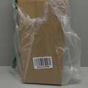 Headband Holder Organizer Metal 2-Tier Display Stand for Selling, Home Bedroom Headband Storage for Girls Women, Headband Stand Wood Base Can Store Hair Ties, White