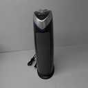 Germ Guardian Air Purifier with HEPA Filter and UVC Black: Germicidal UV, Carbon Filter, 3 Settings, 500-800 sq. ft. Coverage