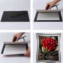 Calenzana 8x10 Picture Frame Sparkle Glass Photo Frames for Tabletop, 8 x 10 inch, 2 Pack