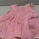 IMEKIS Toddler Kids Girls Butterfly Dress Sparkle Sequins Tulle Wedding Formal Birthday Dresses, 3-4Y