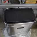 Elite Stainless Steel Sensor Trash Can for Home and Kitchen, 12.4 Gallon Charcoal for Home/Kitchen/Hotel/Lobby/Office