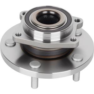 513286 Front Wheel Bearing & Hub Assembly for Dodge Journey (5-Stud Hub) 2009-2020, Hubs Assemblies 5 Lug w/ABS 2010 2011 2012 2013 2014 2015 2016 2017 2018 2019