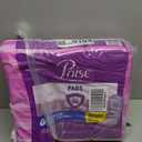 Poise Incontinence & Postpartum Pads for Bladder Leaks, 7 Drop Ultra Absorbency, Long Length, 39 Count