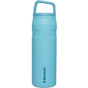 Stanley IceFlow Cap and Carry Water Bottle | Wide Mouth Twist Lid | Lightweight & Leakproof for Travel & Sports | Insulated Stainless Steel | BPA-Free (Pool)