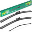 26" 16" 13" Windshield Wiper Blades Replacement for BMW X1 2016 2017 2018 2019 2020 2021 2022 Premium All Weather Front Rear Wipers Set - OEM Quality (Pack of 3)
