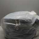 downluxe Indoor Chair Cushions for Dining Chairs, Soft and Comfortable Textured Foam Kitchen Chair Pads with Ties and Non-Slip Backing, 16" x 16" x 2", Light Blue, 6 Pack