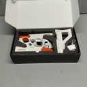 Upgraded VR Gun Stock for Meta Quest 3S/Quest 3, Magnetic VR Accessories for Oculus Quest 3, Controller Grips with Shoulder Straps for Enhance Control Feel, Realistic FPS Gaming Experience White