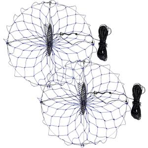 Castable Crab Traps with 110' Orange Crab Rope and Stainless Steel Bait Pin