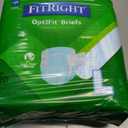 FitRight Adult Diapers, Extra+ Heavy Absorbency, L (Waist Size 44in-56in), 80 Count, OptiFit Incontinence Briefs for Men and Women, Disposable, Moisture-Wicking, Leak Protection.