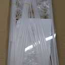 JOYYPOP 4 Sets Balloon Stand Kit For Table, Balloon Sticks with Base Birthday Graduation Party Decorations Wedding (White)