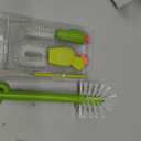 Boon Cacti Bottle Cleaning Brush Set - Includes Bottle Brush, Nipple Brush, Detail Brush, and Straw Brush - Baby Bottle Brush Set for Bottle Drying Rack - Baby Essentials - 4 Count