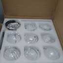 8-Light Globe Sputnik Chandelier Black Mid Century Modern Light Fixture Matte Black Finished with White Frosted Globe Glass Lampshade Sputnik Chandeliers for Dining Room Bedroom Kitchen Island