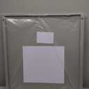 Essentially Yours Magnet and Message Board | Large Mountable 30 x 14 x 0.7 Inch Steel Bulletin Board (Silver)