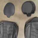 Seat Covers Front, 2-Pack for Cars, Waterproof Leather Car Seat Covers with Head Pillow, Auto Protectors Fit for 27''x15''x17''