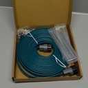 LINEX Sprinkler Soaker Hose 25 ft for Garden Lawn Watering Hose with Hose Stakes