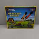 NATIONAL GEOGRAPHIC Air Rocket Toy Jump & Launch Dueling Air Rockets up to 100Ft., Includes Launcher, 4 Foam-Tipped Rockets, Outdoors kids Toys, Kids Science Kit, Rocket Launcher 