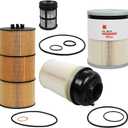 PF9908 Fuel Filter P551005 Oil Filter P551011 Fuel Water Separator Filter Compatible with DD13 DD15 DD16 Detroit Diesel Engine Replace WF10103 LF17474 P551063 A4720921205 A000090365 LF5090