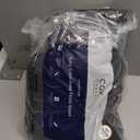 Extra Deep King Fitted Sheet - Hotel Luxury Single Fitted Sheet Only - Easily Fits 18 inch to 24 inch Mattress - Ultra Soft, Wrinkle Free w/Extra Deep Pockets - Easy-Care, Breathable & Comfy - Black