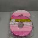 Number 6 Pinata, Pink and Gold Foil for Girls 6th Birthday Party Decorations (Small, 16.5 x 11 Inches)