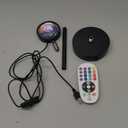 Sunset Lamp Projection, Sunset Night Light Rainbow Projector 180° 16 Color Changing 4 Modes, Vlog, Photography, Decorative, Party Decor, Gift for Women(16 Color) (red) 