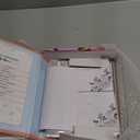 COFICE Recipe Binder – Recipe Book To Write In Your Own Recipes, 8.5x9.5 Recipe Ring Bin