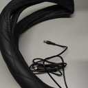 Heated Steering Wheel Cover - WARMITORY Luxury Steering Wheel Heater, 12V Quick Hand Warmer, 14.5-15 inches (Leatheret PU) (Jade Black)