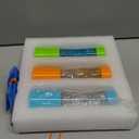 Subao 3 Pack Light Up Sensory Tubes Anxiety Relief Items,Fidget Toys for Kids & Adults,Sensory Toys for Kids with Autism Calm Down Corner Supplies,Preschool & Kindergarten Classroom Must Haves