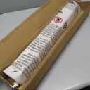 LazBlinds No Drill Roman Shades for Windows, Cordless Blackout Window Shades with UV Protection, Polyester Fabric for Bedroom & Living Room, 24" W x 64" H, Natural