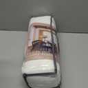 Memory Shape Trained Pinch Pleated Linen Curtains 100 Inches Long for Living Room Bedroom Custom Pleat with Hooks for Track Back Tab Light Filtering Window Curtain 100 Inch Drapes for Dining Room