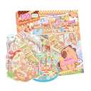 DIY 3D Sticker Scene, Mega Pack of 50 Sets, Animal, Restaurant & Bedroom Sceces, Make Your Own Mini Room, Sticker Therapy for Adults, Stress Relief and Pass the Time.