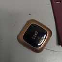 Fitbit Versa 2 Health and Fitness Smartwatch with Heart Rate, Music, Alexa Built-In, Sleep and Swim Tracking, Bordeaux/Copper Rose, One Size (S and L Bands Included)