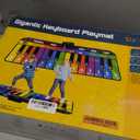 SUNLIN 6 ft. Floor Piano Mat for Kids & Toddlers, Giant Piano Mat, 24 Keys, 10 Built in Songs, 8 Instrument Sounds, Record & Playback, Song Booklet, Musical Toy Gift for Boys & Girls Age 3 4 5 6 7 8 9