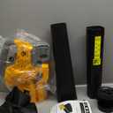 Leaf Blower Vacuum Mulcher Compatible for Dewalt 20V Battery(NO Battery), 3-in-1 Cordless Electric Leaf Vacuum Blower Mulcher with 40L Collection Bag, Turbo Mode for Quick Patio Deck Driveway Cleanup