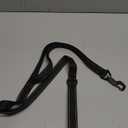 Fida 4 FT Heavy Duty Dog Leash with 2 Comfortable Padded Handles, Traffic Handle & Advanced Easy Snap Hook, Reflective Walking Lead for Large, Medium & Small Breed Dogs (4 FT x 1" Wide, Black)