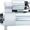 New Starter Replacement for V6 4.0L Ford 97 Aerostar, 1997-2010 Explorer Ranger, 2005-10 Mustang, 98-10 Mercury Mountaineer,98-07 Mazada B Series Pickup B4000 4.0 4R3T11000AA SRX7546X SFD0039 41014045