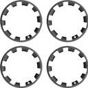 for Tesla Model Y 20 Inch Helix Wheel Rim Protector Hubcaps Helix Wheels Rim Cover Tire Trim Rings Matte Black 4Pcs Model Y Accessories