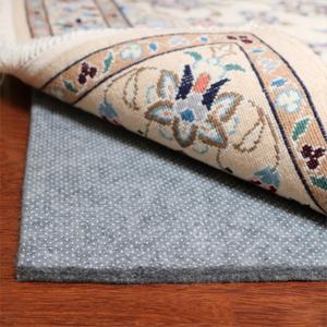 Non-Slip Area Rug Pad 10'x12', 1/3" Thick Dual Surface-Felt+Rubber. Premium Carpet Mat - Safe for All Floors and Finishes, Adds Comfort and Protection, Extra Strong Grip