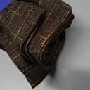 MIULEE Pack of 2 Decorative Vintage Burlap Linen Brown Throw Pillow Covers Modern Farmhouse Pillowcases Rustic Woven Textured Cushion Cover for Sofa Couch Bed 18x18 Inch Dark Coffee