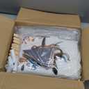 Teepee Tent for Kids with Colorful Flag, Kids Play Tent Indoor with Thicked Mat & Dream Catcher, Toddler Tent with Storage Pockets and Mesh Window for Reading Nook and Imaginative Games (Pure White)