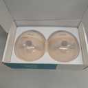 Paruu Hands Free Breast Pump P16, Wearable Breast Pump Electirc Portable with 4 Modes & 12 Levels, Max 309mmHg Strong Suction 19/21/24mm Flange Inserts Wearable Breastfeeding Pump, 2 PackNude