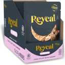 Reveal Natural Wet Cat Food, Limited and Natural Ingredients, Grain Free, High Protein with No Artificial Additives, Tuna Fillet with Shrimp in Broth (12 x 2.47 oz Pouches) (EXP 11/15/27)