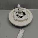 Space Heaters for Indoor Use, Electric Heater Fan with Light and Remote Control E26 Base 1000W for Office Bedroom Garage