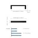 10 Pack 3 Inch(76mm) Oil Rubbed Bronze Cabinet Pulls, Zinc Cabinet Hardware Drawer Pulls for Cupboard Wardrobe