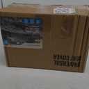 Road Comforts Premium Leather Full Set Seat Covers – Luxurious, Airbag-Compatible, Universal Fit for Cars, SUVs, Trucks, and Vans, Complete Front and Rear Protection - Black